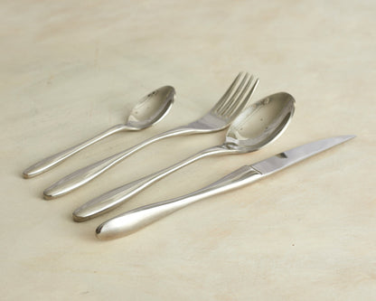 Milan Silver Stainless Steel Cutlery Sets x16/24 pieces