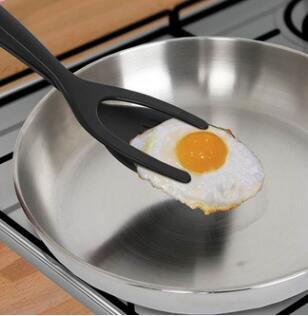 Ultimate 2-In-1 Grip and Flip Silicone Spatula Tongs